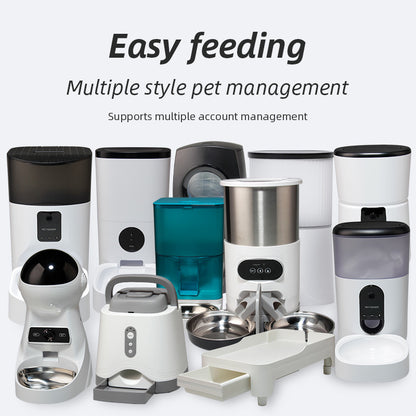 Wifi Smart APP Pet Feeder Household use Microchip Dog Automatic Pet Feeder Automatic Pet Feeder eprolo