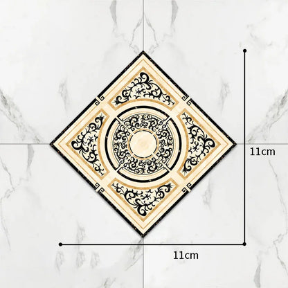 Self-Adhesive Floor Tile Stickers – Waterproof Wear-Resistant Diagonal Design - Shello's Creative Boutique