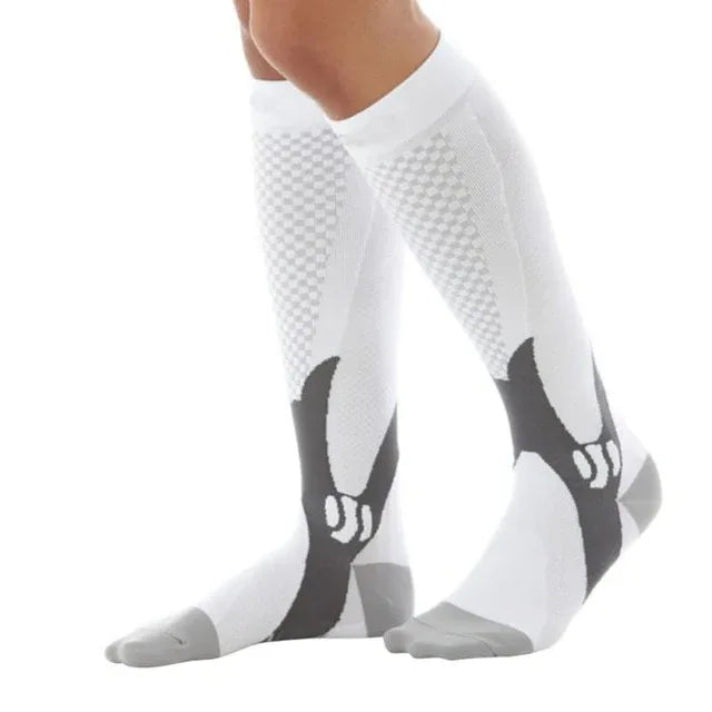 5 pairs Men Women Soft Leg Support Compression Socks Stretch Breathable Ball Games Socks - Shello's Creative Boutique