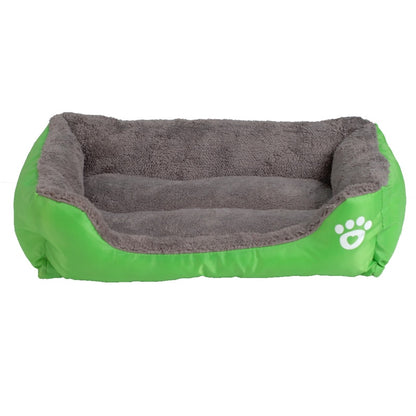 S-3XL 9 Colors Paw Pet Sofa Dog Beds Waterproof Bottom Soft Fleece Warm Cat Bed House Petshop cama perro eprolo