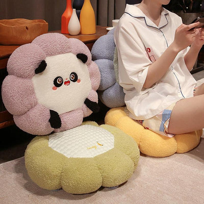Cool Summer Ice Bean Cushion – Fun & Cozy Cartoon Futon Tatami Seat Pad - Shello's Creative Boutique