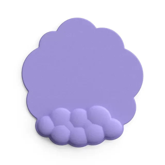Mouse pad with wrist rest keyboard cloud anti-slip memory foam desktop office gamer mouse wrist rest - Shello's Creative Boutique