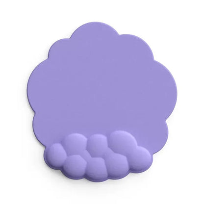 Mouse pad with wrist rest keyboard cloud anti-slip memory foam desktop office gamer mouse wrist rest - Shello's Creative Boutique