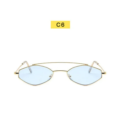 90s Sunglasses Women Retro Oval Sunglasses Lady Brand Designer Vintage Black Sunglasses Girls Eyeglasses UV400 Oculos - Shello's Creative Boutique