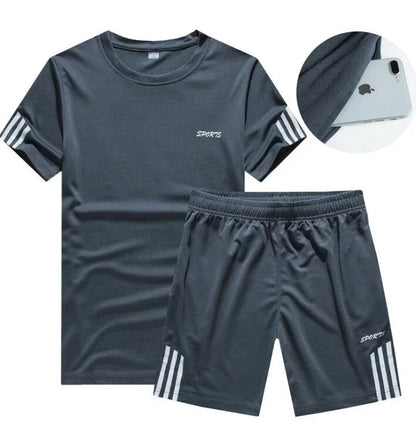 Men's Shorts Casual Suits Sportswear Mens Clothing Man Sets Pants Male sweatshirt Men Brand Clothing - Shello's Creative Boutique