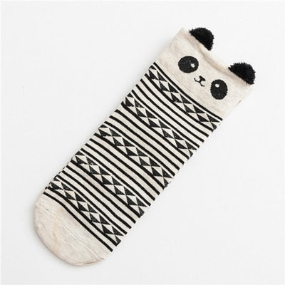 1Pair Warm Women Socks Striped 3D Socks Autumn Winter Style Socks eprolo