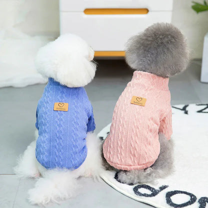 Pet Dog Clothing Autumn And Winter Clothing New Teddy Small Dog Pet Clothing Autumn And Winter Sweater - Shello's Creative Boutique