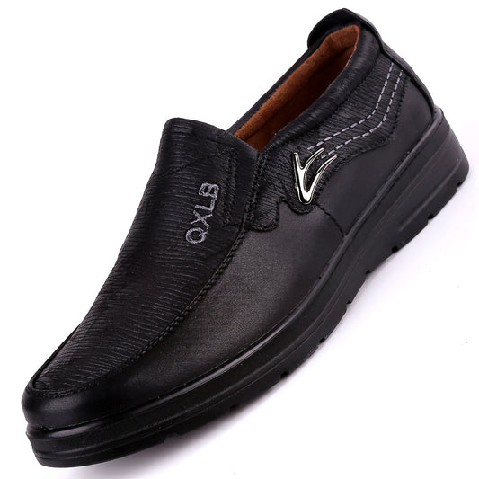 New Trademark Size 38-48 Upscale Men Casual Shoes Fashion Leather Shoes for Men Spring Autumn Men'S Flat Shoes Driving Sneakers eprolo