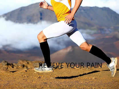 david angie Unisex Medical Compression Socks Women Men Pressure Varicose Veins Leg Relief Pain Knee High Stockings 1Pair,1Yc2101 eprolo