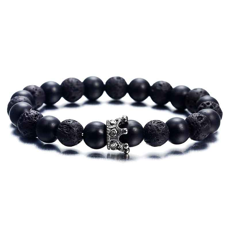 Fashion Beaded Women Men Bracelets Simple Classic Round Bead Charm Bracelets & Bangles For Men Handmade Accessories Gift