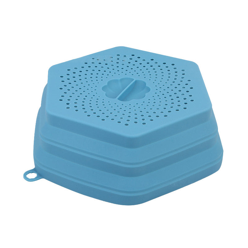 Microwave Oven Anti Spluttering Lid Collapsible Silicone Microwave Food Cover with Plate Microwave Cover lids eprolo