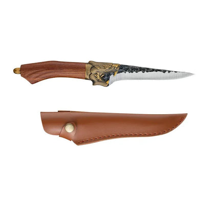 Handmade Kitchen Knife – Stainless Steel Professional Chef Knife for Fish, Vegetables & Bone Removal - Shello's Creative Boutique