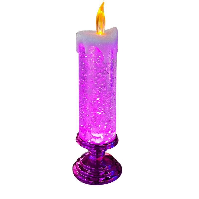 New European Decorative Crafts Night Lights Colorful Dream Crystal Candle Tourism Souvenir LED Night Lights eprolo