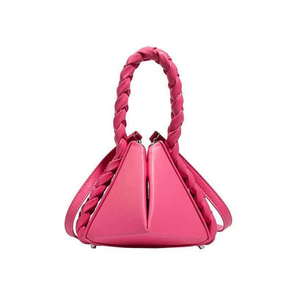Fried Dough Twists Bag - Handheld Geometric Fashion for Bold Style & Individuality - Shello's Creative Boutique