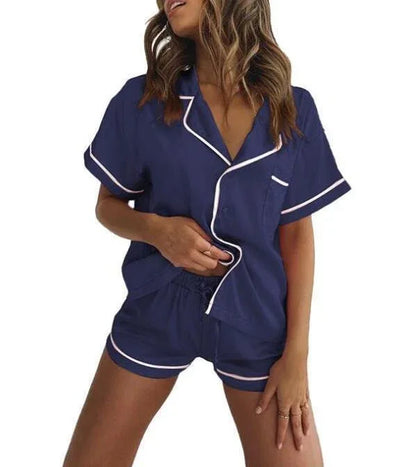 Short sleeved casual home clothing - Shello's Creative Boutique