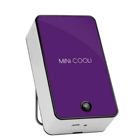 Mini Portable HandHeld Table Air Conditioner Cooler Cooling USB Rechargeable Battery Bladeless Fan - Shello's Creative Boutique