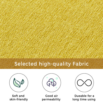 65" Mid-Century Modern Fabric Corner Lounge Chair Upholstered Indoor Chaise Lounge for Bedroom eprolo