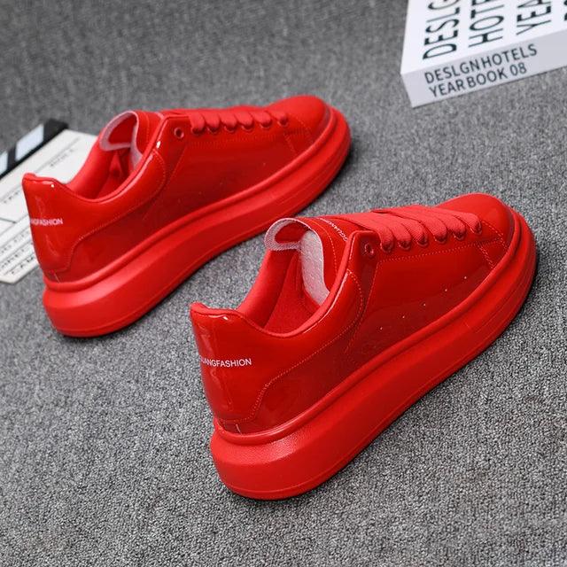 Brand Fashion Men's Shoes – Stylish Thick-Soled Sneakers for All Occasions - Shello's Creative Boutique