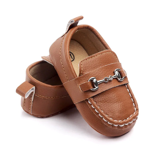 Leather baby boy shoes infant sneaker shoes newborn first walker soft soled toddler footwears for 0 -1year babiesобувь для малыш - Shello's Creative Boutique