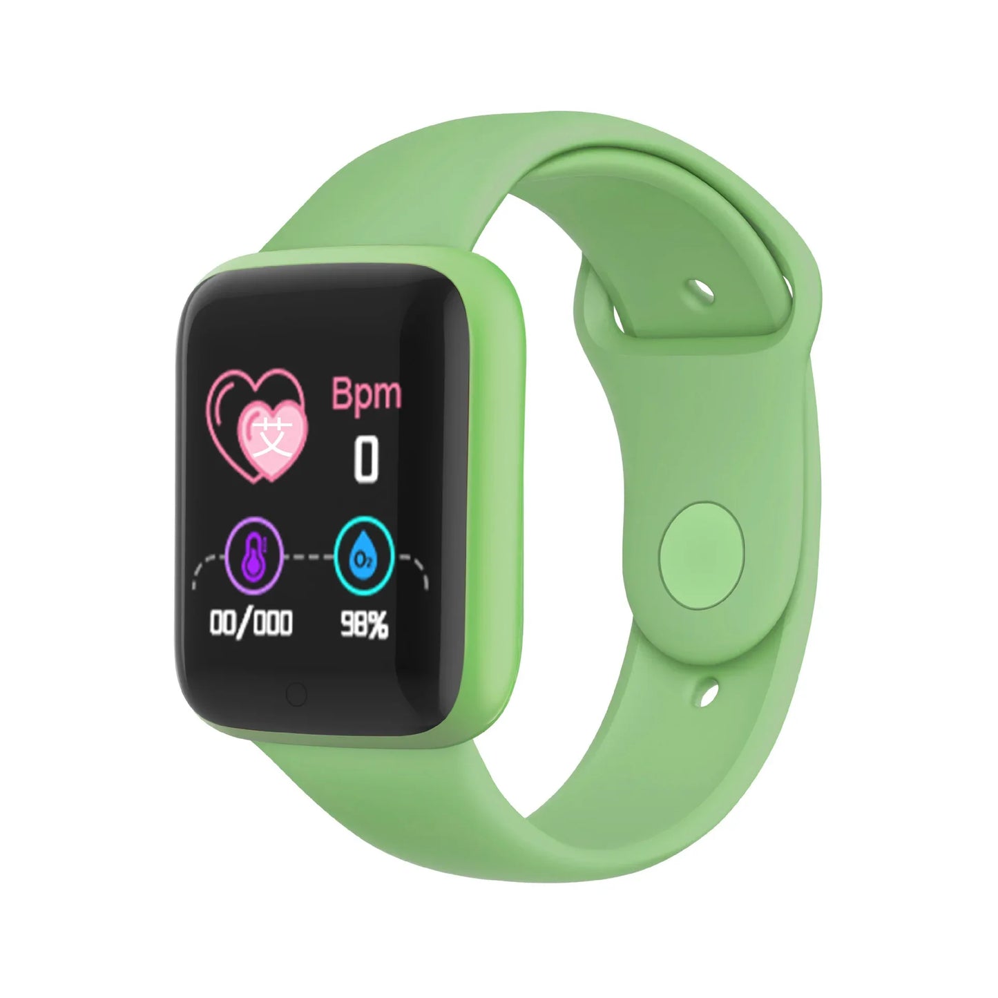 D20S smart bracelet 1.44 inches screen Y68 smart bracelet heart rate blood pressure monitoring pedometer bracelet - Shello's Creative Boutique