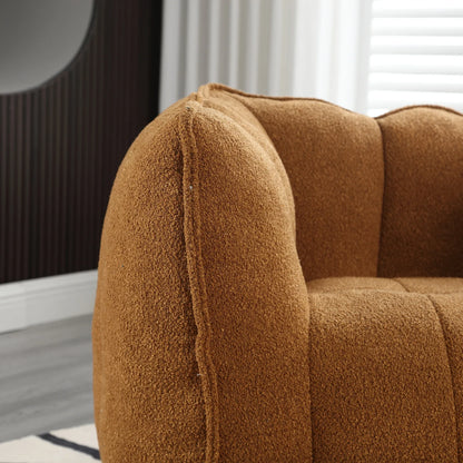 Eprolo Soft Bean Bag Chair with High Resilient Foam Comfortable Square Lazy Sofa with Footstool - Shello's Creative Boutique