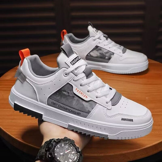 Breathable white shoes for men and students sports and leisure board shoes eprolo