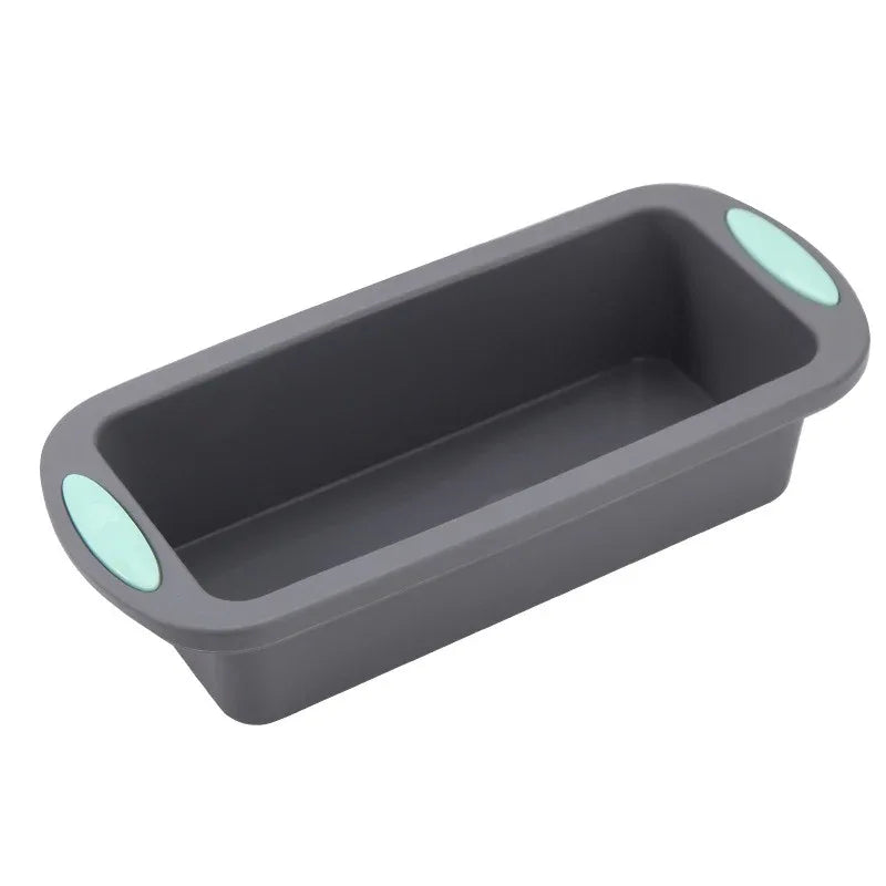 Silicone chiffon cake mold rectangular round high temperature resistant baking pan toast donut mold - Shello's Creative Boutique