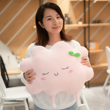 New Soft Plush Sun Pillow Small Fresh Cloud Pillow Plush Home Sofa Cushion