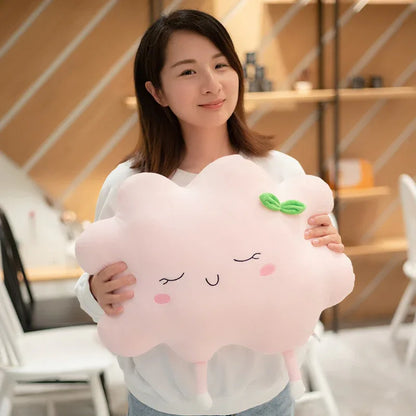 Soft Plush Sun Cloud Pillow – Cozy, Playful, and Stylish - Shello's Creative Boutique