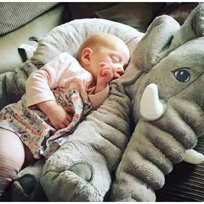 Popular Elephant Doll WeChat Same Plush Toy Comfort Pillow for Sleeping Dolls Baby Sleeping Pillow eprolo