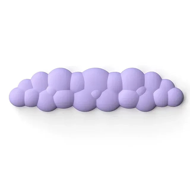 Mouse pad with wrist rest keyboard cloud anti-slip memory foam desktop office gamer mouse wrist rest - Shello's Creative Boutique