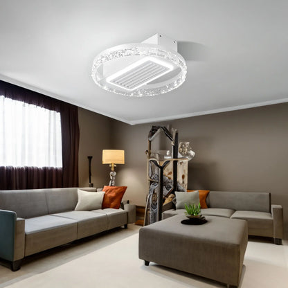 Bladeless Fan Lamp – Sleek, Modern Cooling & Illumination - Shello's Creative Boutique