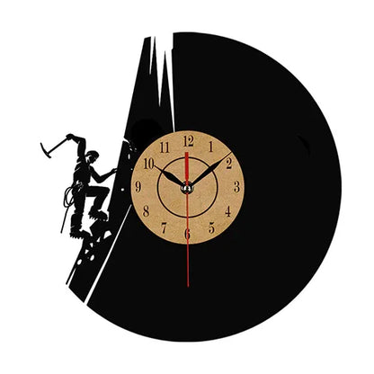Vinyl Record Wall Clock – Modern Art & Timeless Music-Inspired Decor - Shello's Creative Boutique