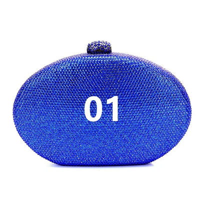 Crystal bag can be used for crossbody carrying, suitable for party and wedding gift bags - Shello's Creative Boutique