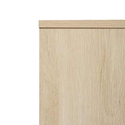Luxury Rattan 4-Door Storage Cabinet - Large Sideboard Buffet with Elegant Design - Shello's Creative Boutique
