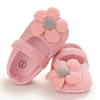 Baby Princess Shoes - Soft Bottom First Walking Shoes 0-1 Year - Shello's Creative Boutique