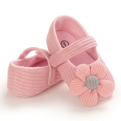 Baby Princess Shoes - Soft Bottom First Walking Shoes 0-1 Year - Shello's Creative Boutique