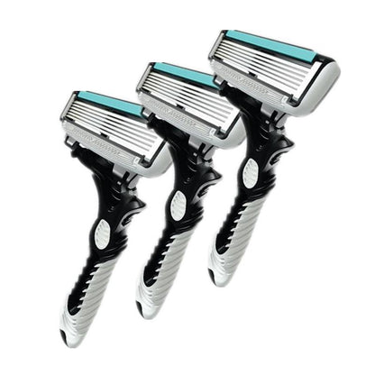Shaving Razor Mens Profession Face Care 6-layer Stainless Razor Blades eprolo