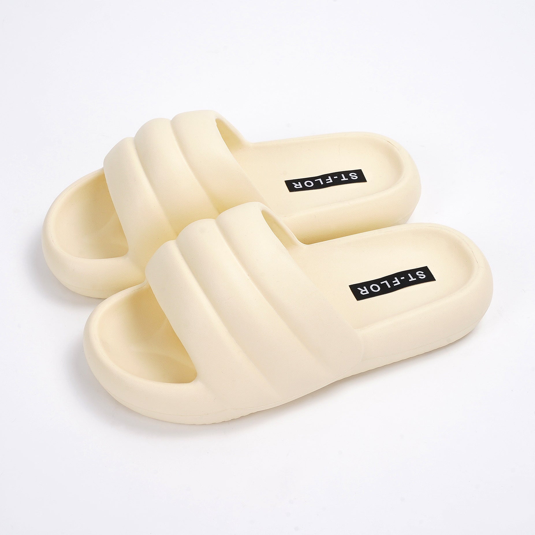 Step On Shit Slippers EVA Rubber Plastic Simple Leisure Home Men And Women Tide Slippers Flat Bottom Slippers Wear Slippers eprolo