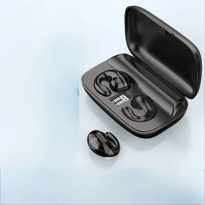 S19 wireless Bluetooth earphones without in ear clip, high aesthetic value, and long battery life - Shello's Creative Boutique