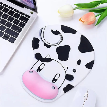 Wrist Mouse Pad Marble Pattern Hand Bowl Tray Mouse Pad Office Wrist Protection Anti-Skid Mouse Pads - Shello's Creative Boutique