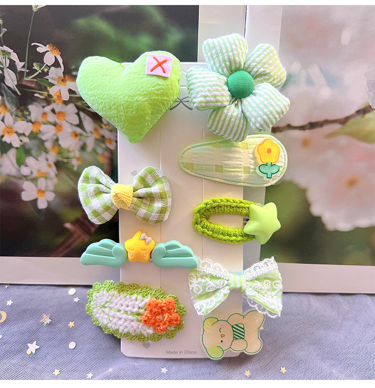 Children's Plush Hair Clip Autumn and Winter New Hair Accessories Little Girls' Hair Clip Cute Headwear eprolo
