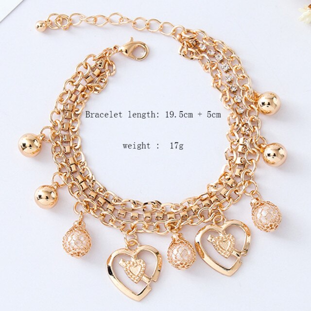 Luxury Blue Crystal Bracelet For Wedding Silver Bracelet Rhinestone Charm Women Bangles Jewelry Pulseira Feminina BR520 eprolo