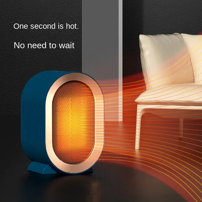 PTC heating heater, household heater, small electric heater, portable office desktop electric heater - Shello's Creative Boutique