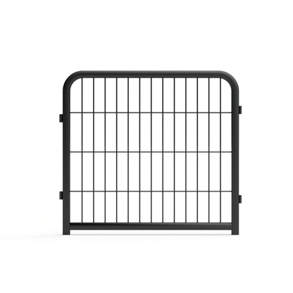 8-Panel Dog Fence - 24" Portable Indoor/Outdoor Pet Pen