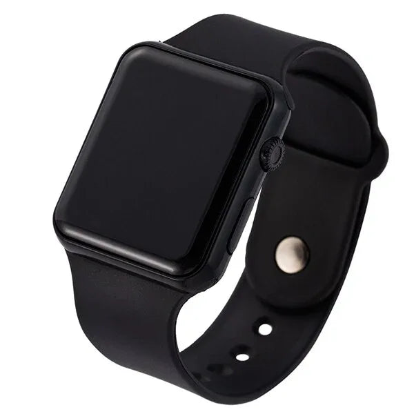 LED Digital Sport Watch - Unisex Silicone Wristwatch - Shello's Creative Boutique
