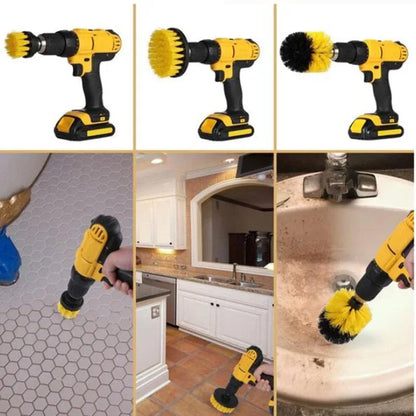 Power Scrubber Brush Set for Bathroom Car | Drill Scrubber Brush - Shello's Creative Boutique