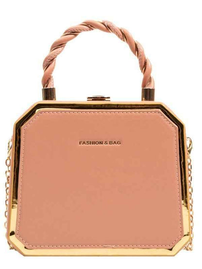 Shello's Creative Boutique – Fashionable Small Square Chain Crossbody Bag - Shello's Creative Boutique