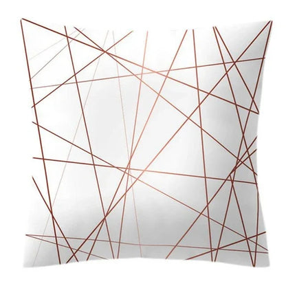 Rose Gold Pineapple Glitter Pillow Case - Glamorous 45x45cm Cushion Cover - Shello's Creative Boutique