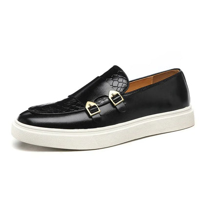 Fashionable casual leather shoes for men's shoes and men's board shoes - Shello's Creative Boutique